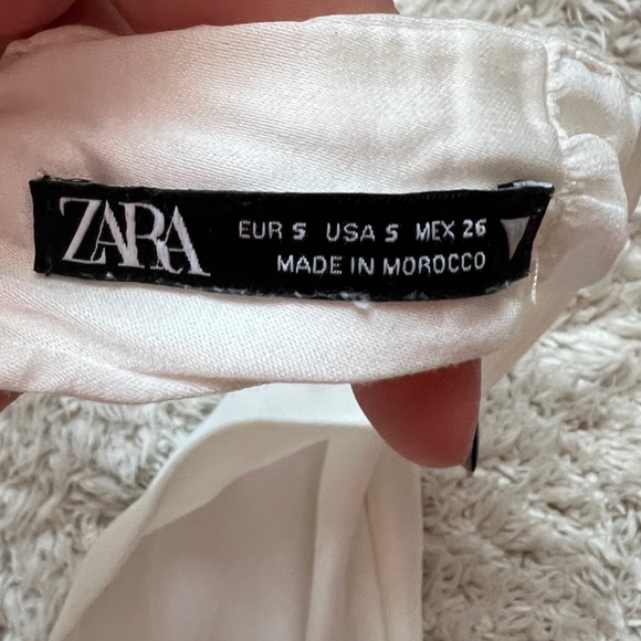 ZARA satin halter crop top, S - Picture 2 of 2